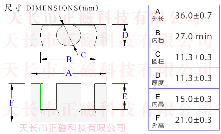 EC36��о��36��42��3642�ߴ�D